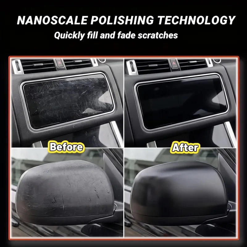 Car Scratch Repair Wax for Dashboard, Glass, Helmets & Acrylic Surfaces