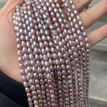 Freshwater Pearl Beads - High-Gloss Rice-Shaped DIY Jewelry Making Supplies