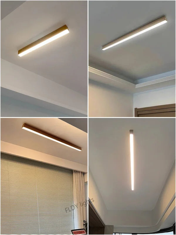 Modern Ceiling LED Light Fixture for Balcony, Kitchen, Living Room - Multiple Colors