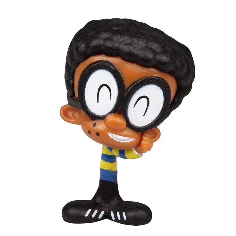 8pcs The Loud House Action Figures Set 5-8cm Collectible Toys