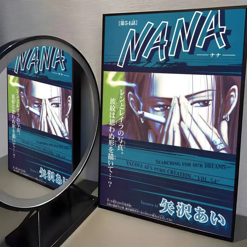 Anime Poster Wall Art Canvas - Japan N-NANA HD Print for Living Room Decor