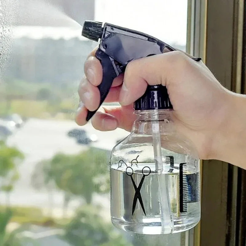 250ML Refillable Hairdressing Spray Bottle - High Pressure Water Sprayer for Salon & Styling