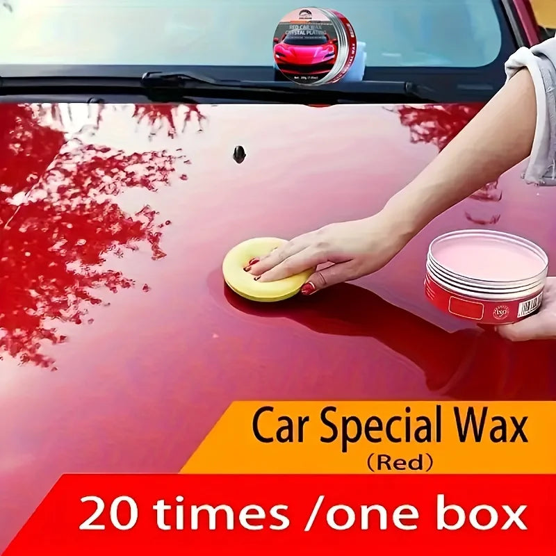 Car Wax Set for Exterior Shine & Scratch Protection - Fast UV & Easy Use