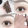 Waterproof Liquid Eyeliner & Eyebrow Pencil Set - Long-Lasting, Quick Dry, Smudge-Proof Cosmetics