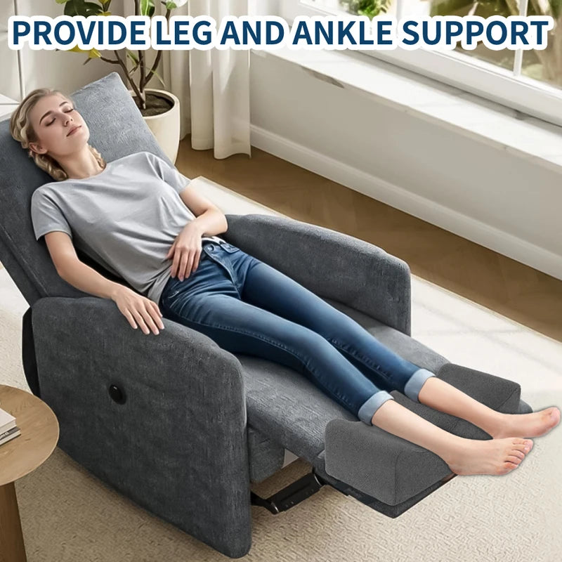 Leg Pillows for Pain Relief, Leg Cushion for Sleeping & Lounge, Anti-Slip Bed Support
