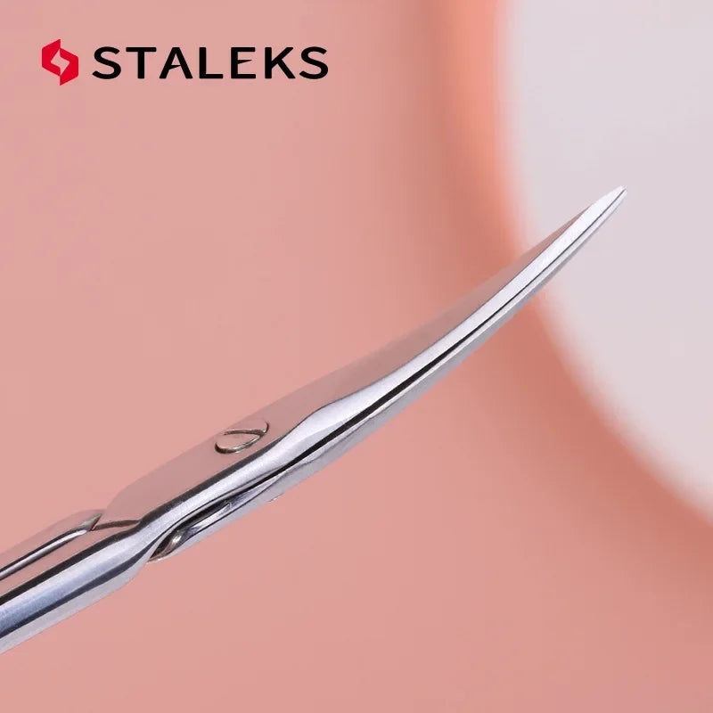 Eyebrow Scissors Stainless Steel Precision Trimming Nail & Makeup Tool