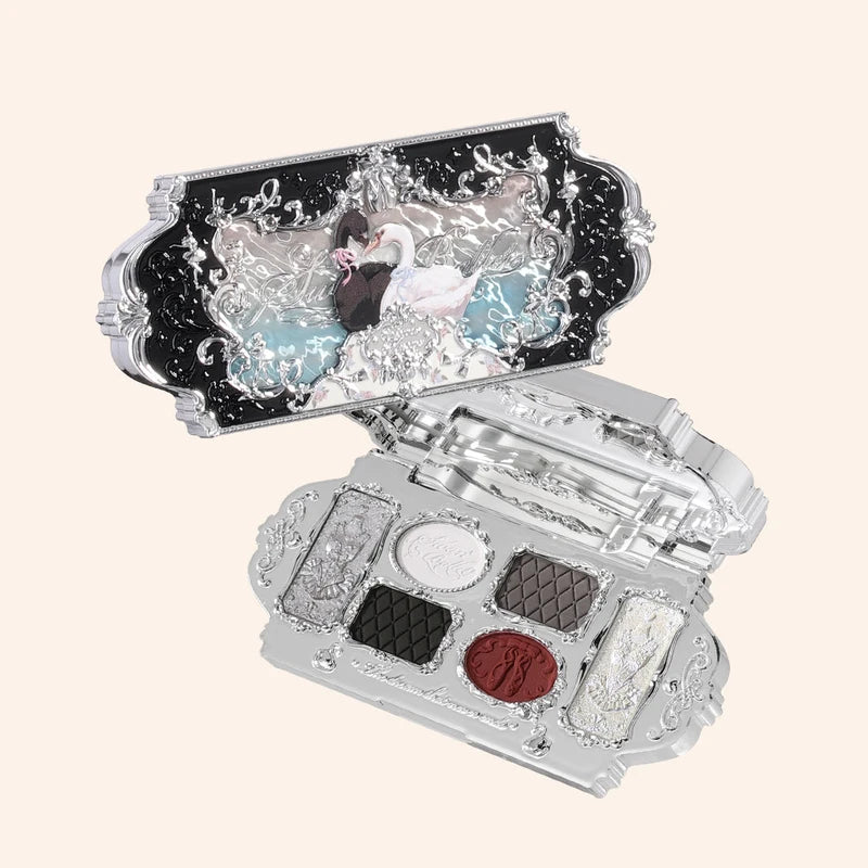 Colorful Eyeshadow Palette with Matte, Shimmer, Glitter Finishes - Waterproof & Highly Pigmented