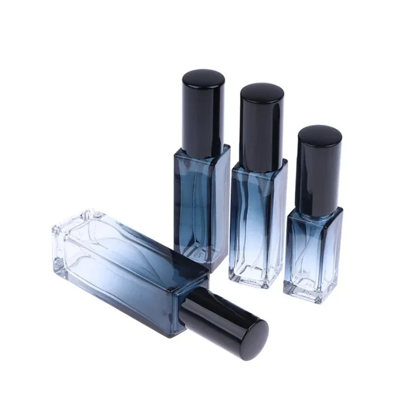 Travel Perfume Spray Bottles Set – Refillable Glass Atomizers for Cosmetics & Samples