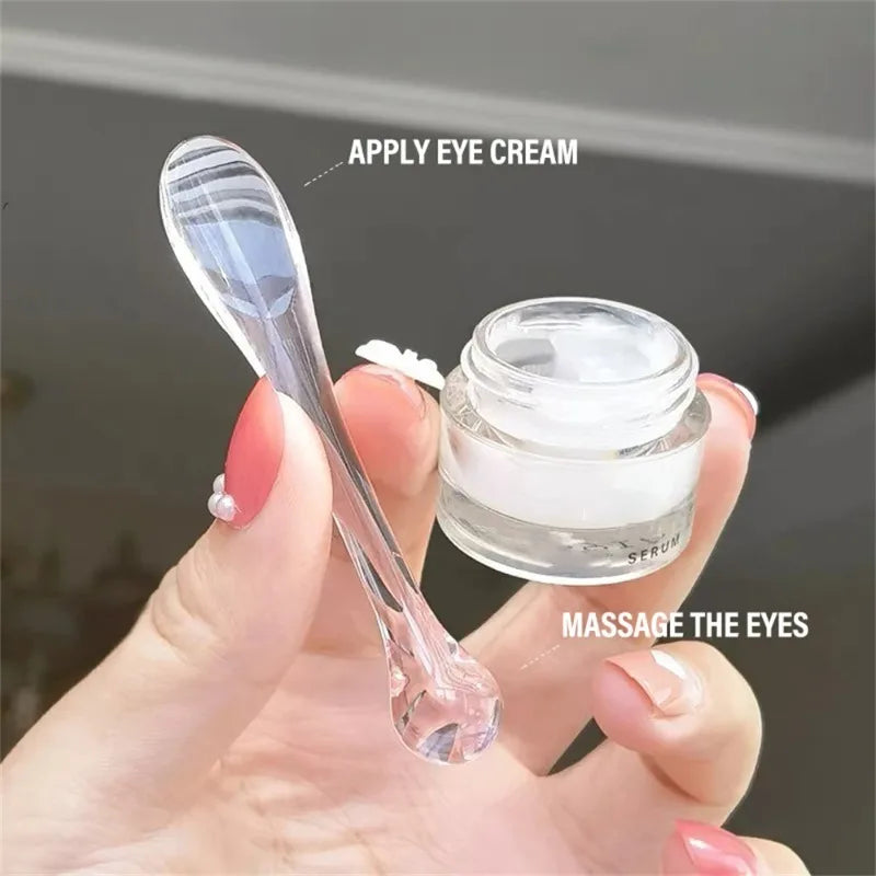 3Pcs Cosmetic Spatulas Scoop Face & Eye Cream Masks Makeup Tools