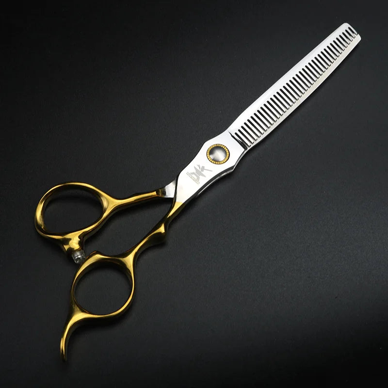 Professional Hair Scissors 6.5 Inch Thinning & Cutting Shears with Sharp Steel Blades