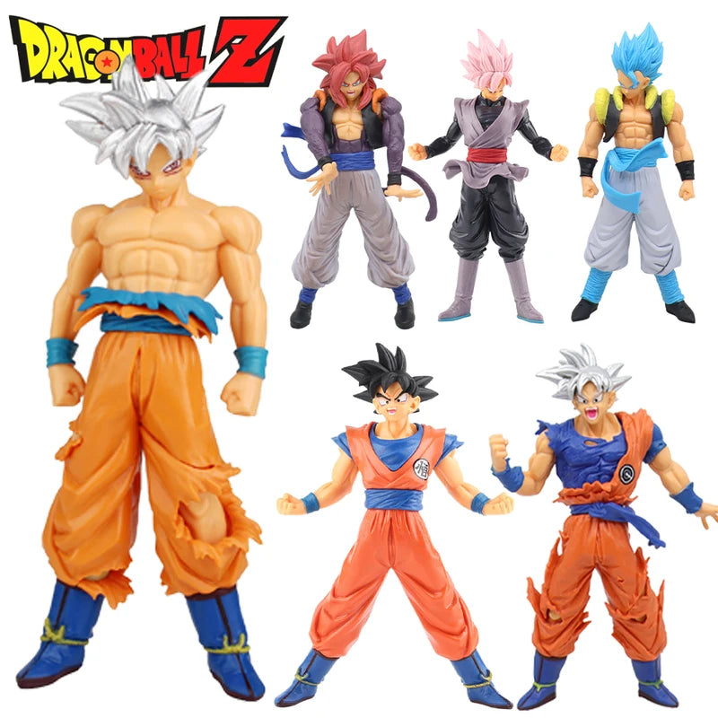 15-18cm Anime Action Figures - Dragon Ball Z Super Saiyan Goku Vegeta PVC Statue Collection