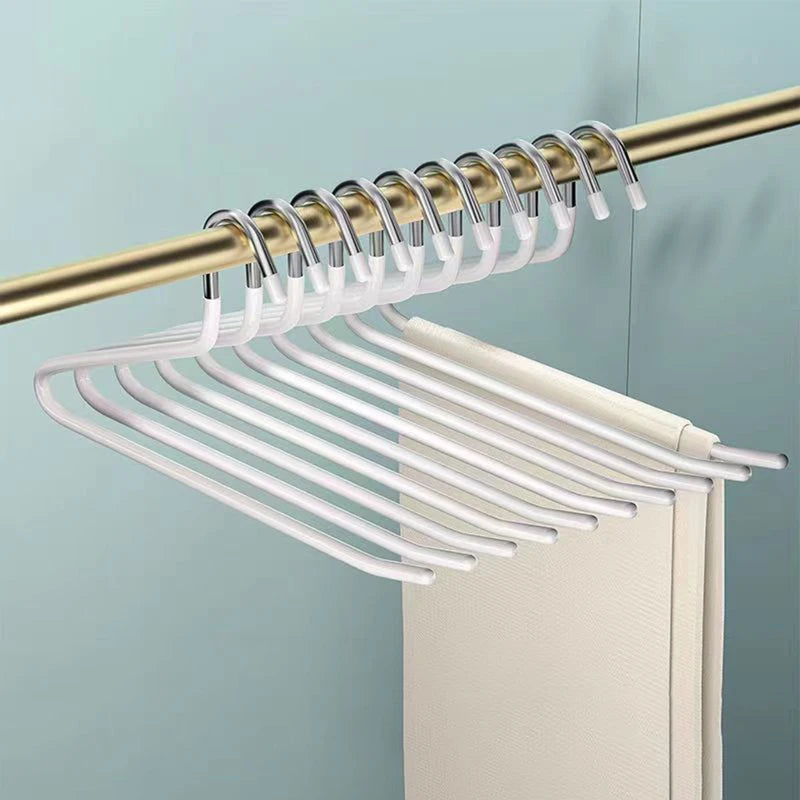 30PCS Goose-Shaped Pants Rack Clips for Wardrobe & Drying Storage