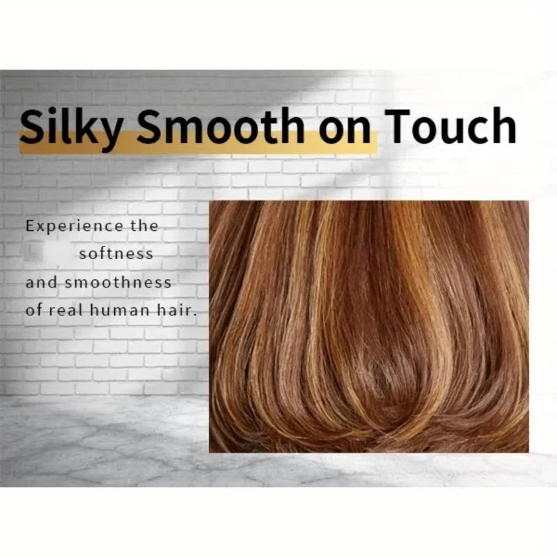 Ombre Lace Front Human Hair Wig 4/27 Body Wave 13x4 Glueless Pre-Plucked Highlight