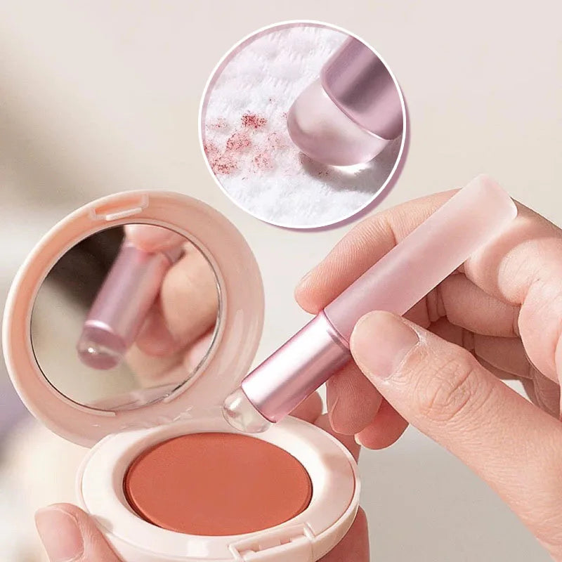 Mini Silicone Lipstick & Concealer Brush Set - Reusable Multi-Use Makeup Tool