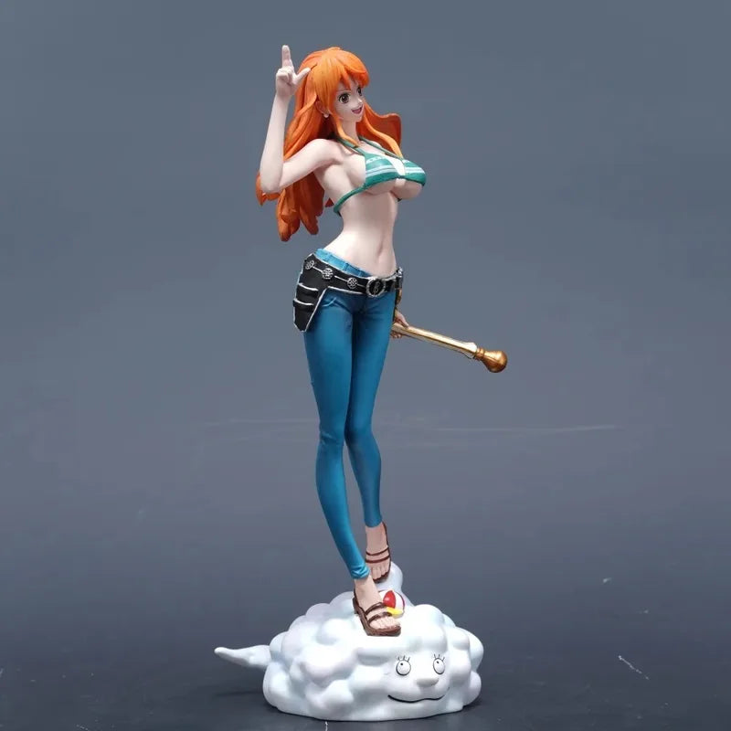 22cm Anime Nami Action Figure PVC Statue Collectible Model Toy Gift
