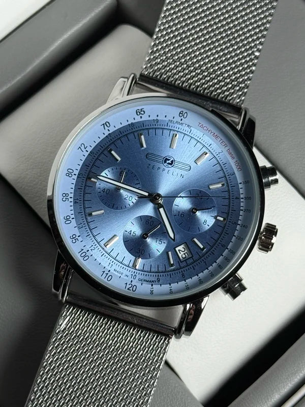 Men's Retro Zeppelin Airship Automatic Watch - Business Gift, Fashion Leisure
