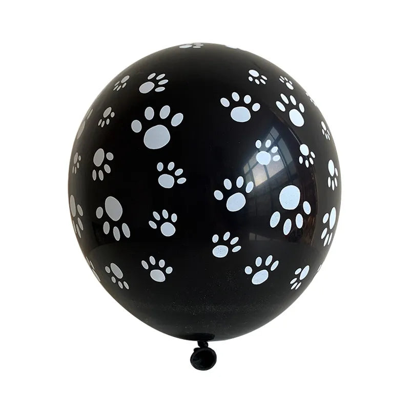 10/20pcs Leopard Texture Latex Balloons Jungle Animal Party Decorations