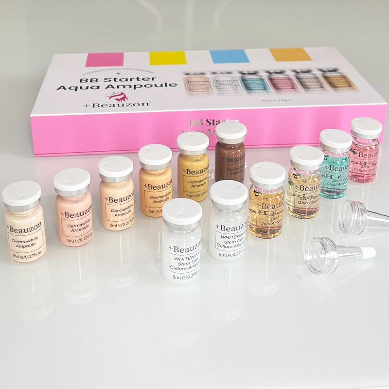 Hyaluronic Acid BB Serum Cream with Peptides and Glow Effect - 8ml