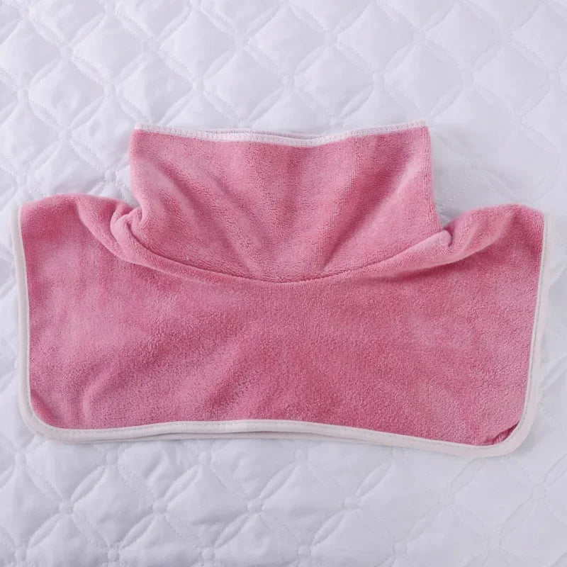 Velvet Face Towel with Face Hole for Spa Massage Bed 35x35cm - Thickened