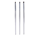 3PCS Small Eyeshadow Brush Set for Detailed Blending & Smudging - Makeup Tools