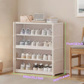 Large Capacity Dustproof Shoe Organizer Cabinet with Magnetic Clear Door