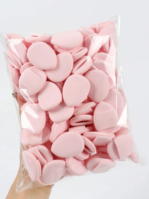 Makeup Powder Puff Set with Air Cushion & Latex-Free Blending Sponges - 10/50 Pcs
