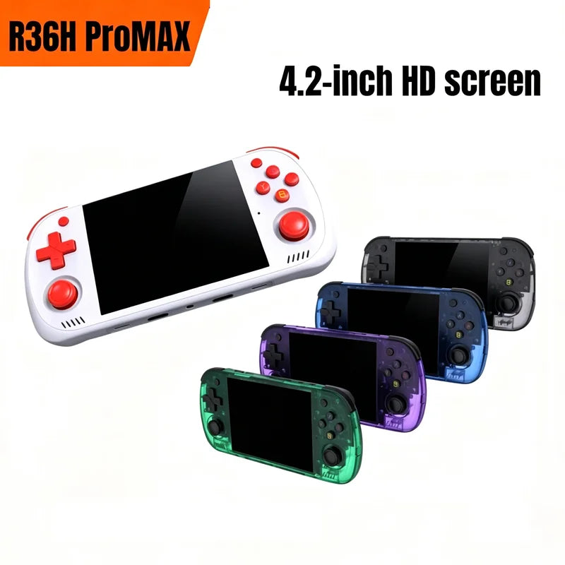 4.2 Inch Retro Handheld Game Console with Big Screen - Portable Video Player & Gaming Device