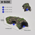 Lifelike Aquarium Hollow Tree Tunnel Cave Ornament with Safe Resin Material
