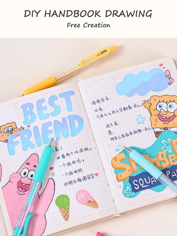 Multi-Color Acrylic Painting Gel Pen Set - 6-90 Colors for Drawing & Writing