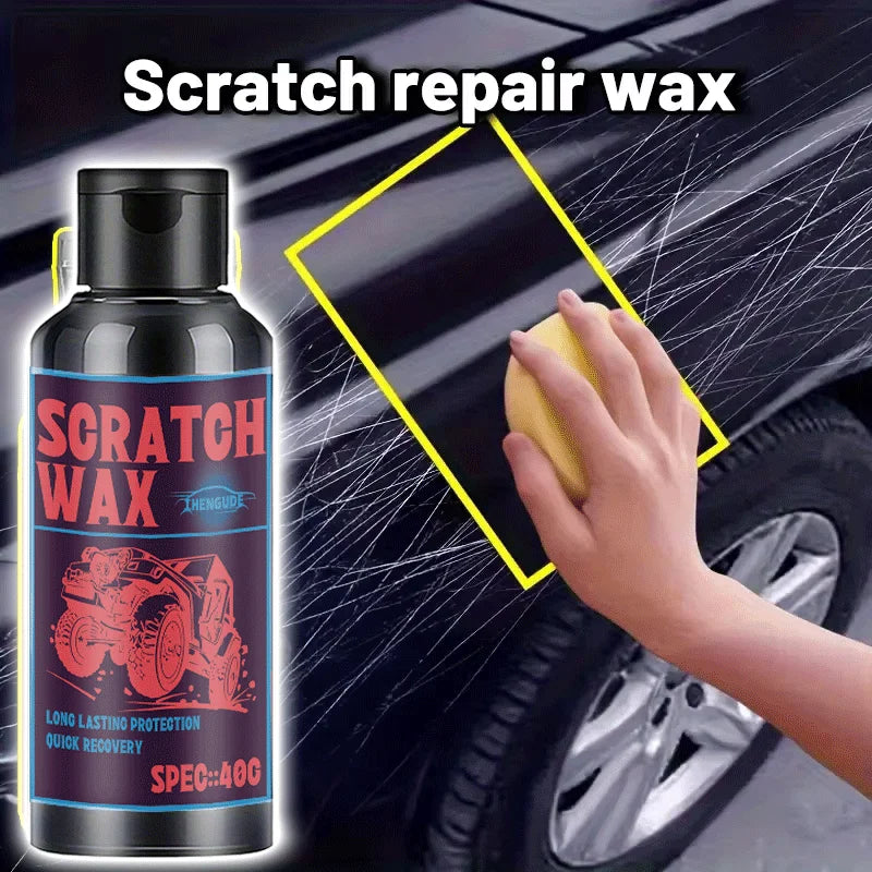 Car Scratch Repair Wax - Light Scratch & Swirl Remover for Paint Shine