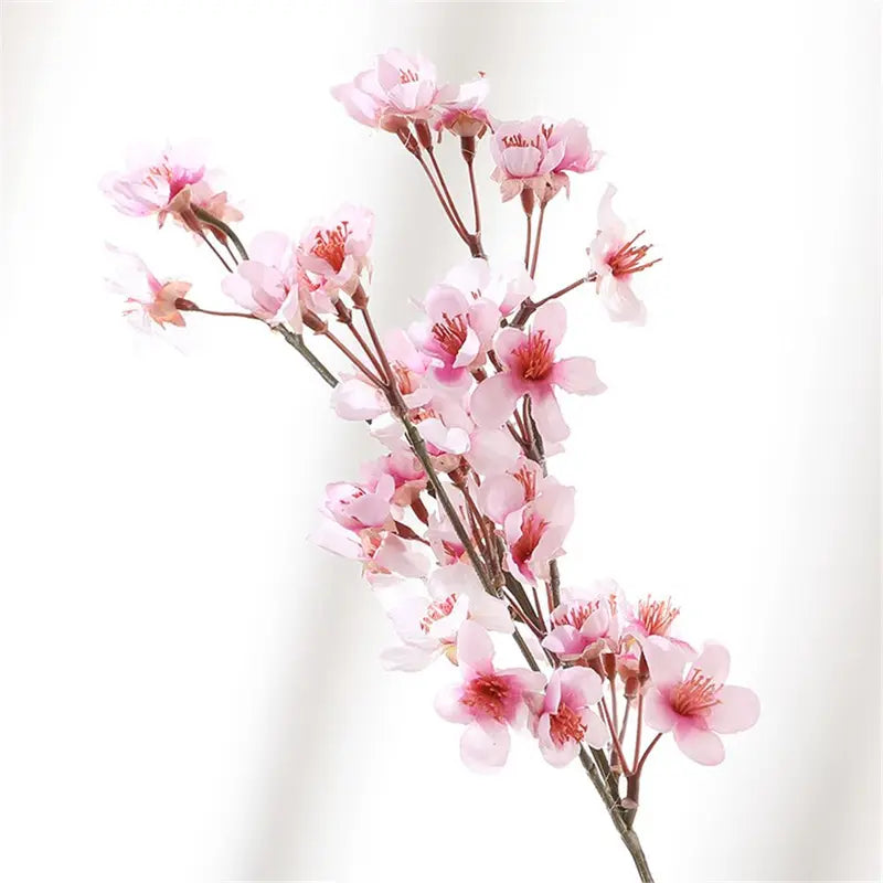 Artificial Cherry Blossom Flowers Silk Sakura Fake Flowers for Wedding Home Decor