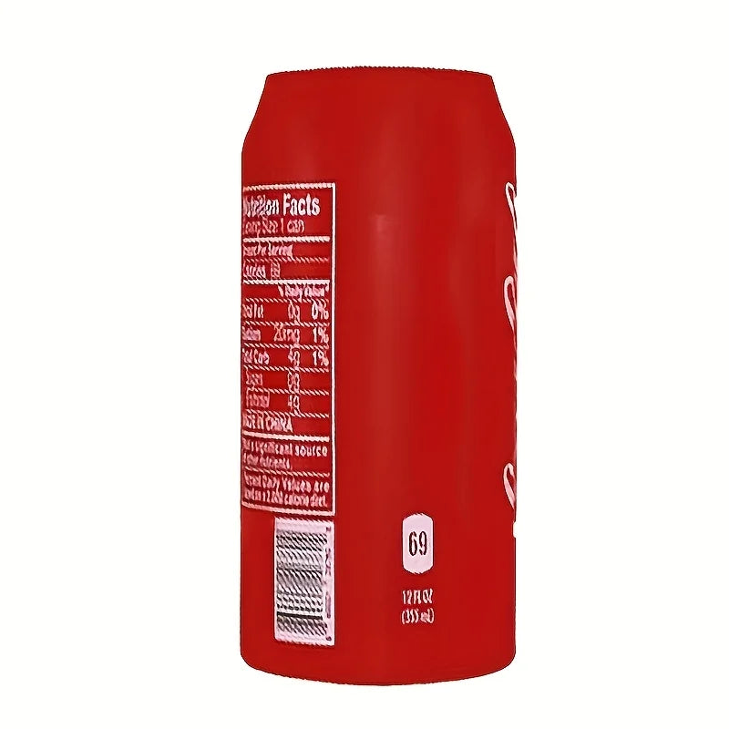 Silicone Beer Can Sleeve - Hidden Soda Can Appearance Fits 355/500ml for Camping & Parties