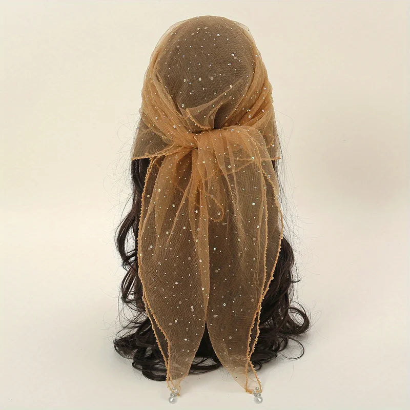 Spring Hot-Selling 75CM Square Silk Scarf Women's Fashion Headscarf Accessories