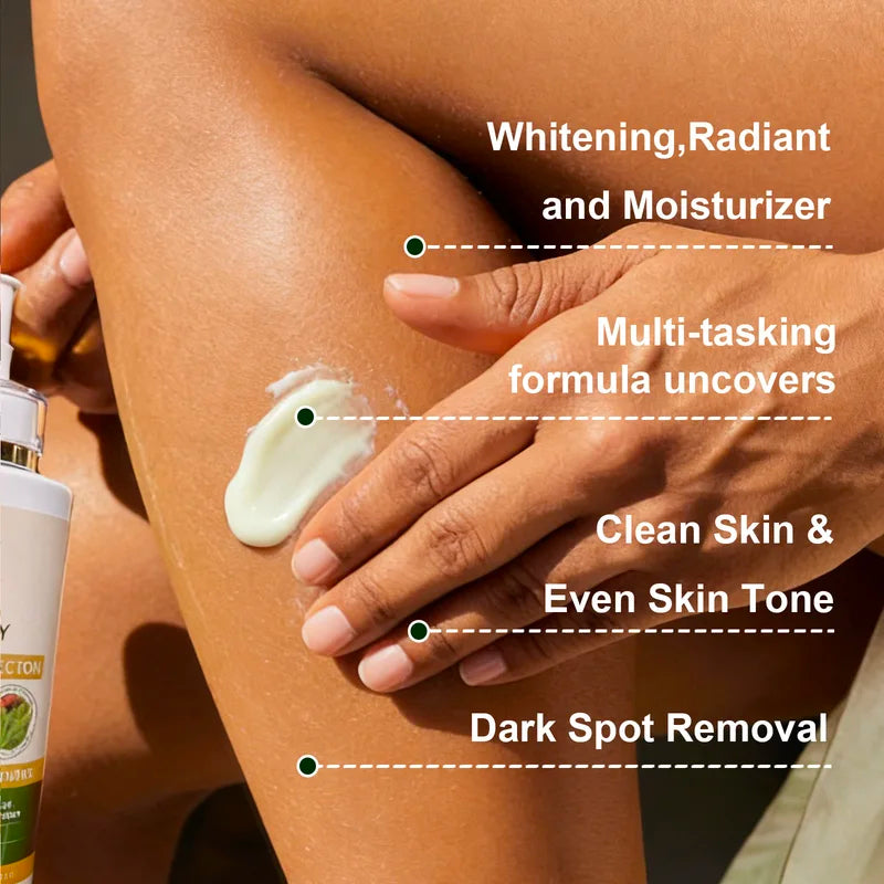 Whitening Skin Care Set with Carrot Oil & Licorice Brightening Serum - Hyperpigmentation Removal
