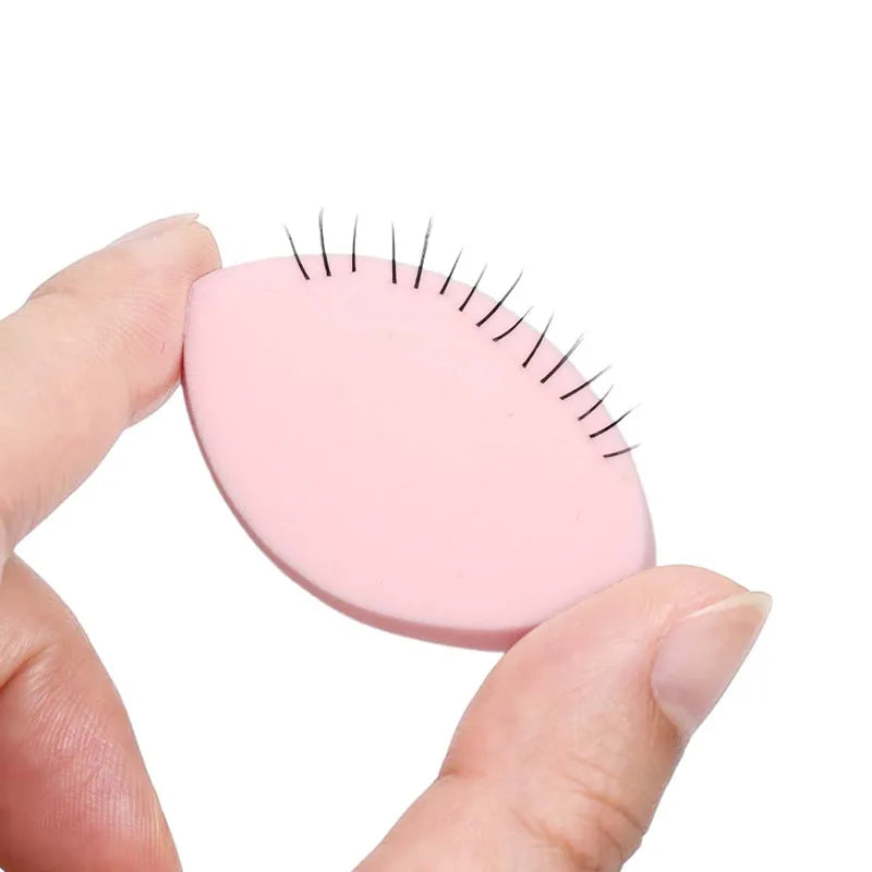 Reusable False Eyelash Practice Pads for Extensions and Makeup Training
