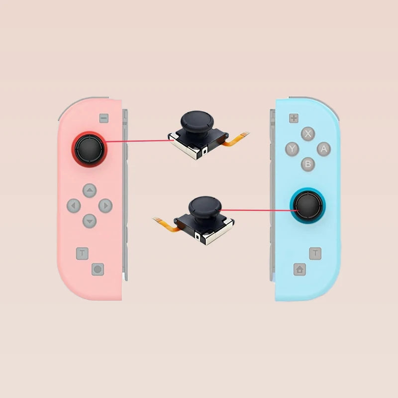 Electromagnetic Joystick Replacement for Switch & NS OLED - 2/4/10pcs
