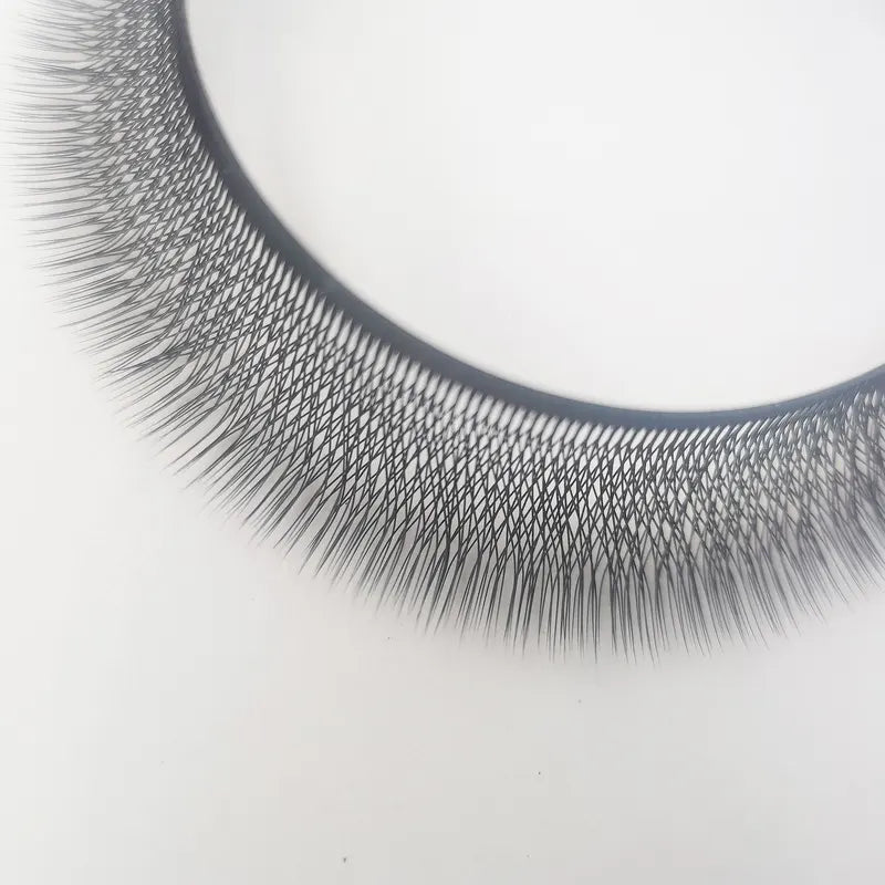 5D W Style False Eyelash Extensions Premade Fans Natural Soft Bloom Lashes