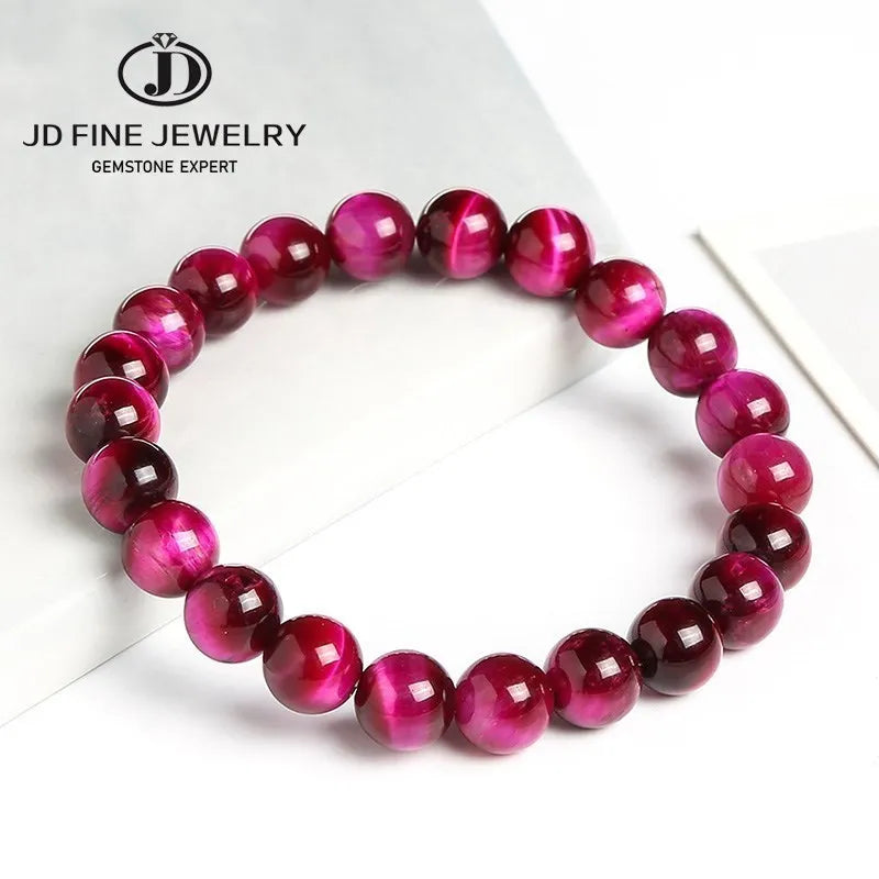 Natural Stone Bead Buddha Bracelet for Women Men - Yoga, Casual Jewelry, Handmade