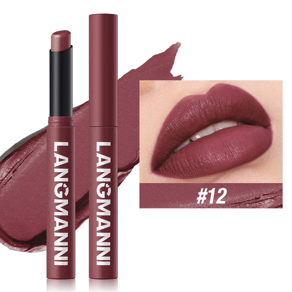 Matte Waterproof Lipstick Pencil - Long Lasting Lip & Lip Tint