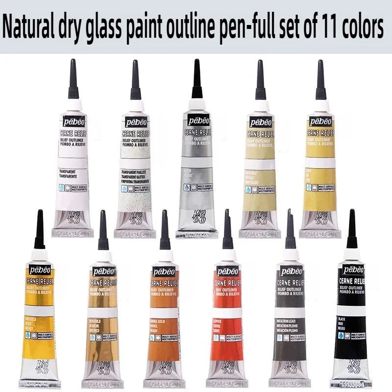 Acrylic Paint Tube 20ML Waterproof Art Supplies for Wood Canvas Fabric Glass
