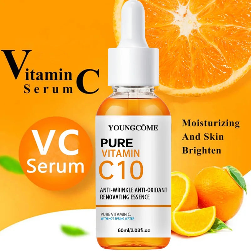 Vitamin C Face Serum with Hyaluronic Acid Brightening & Anti-Aging Essence