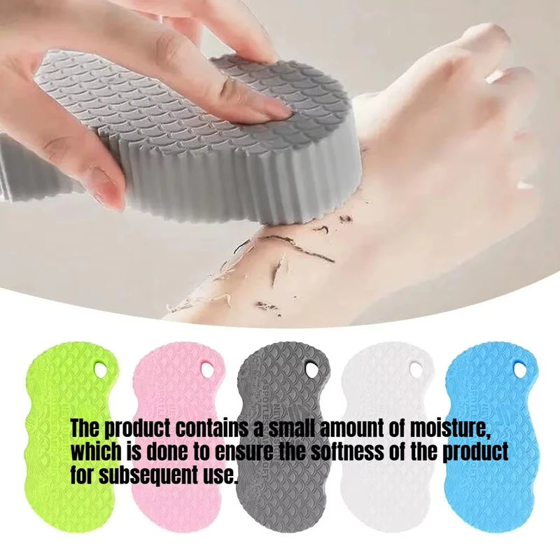 3D Magic Exfoliating Bath Sponge for Gentle Body Cleansing & Peeling