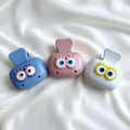 Cute Eye-Shaped Toothbrush Holders Set - Travel Dust-Proof Covers, 3 Pieces