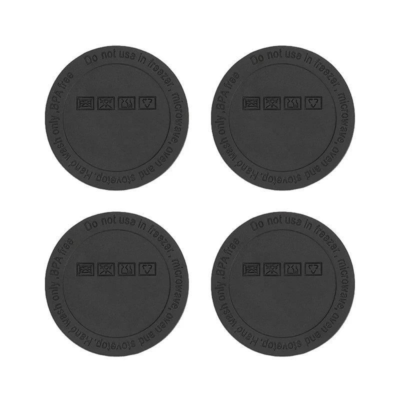Silicone Anti Slip Cup Pad Water Bottle Coaster Protective Cover