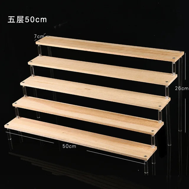 Multi-Tier Acrylic Display Stand for Cupcakes, Perfume, Figurines & Organizer