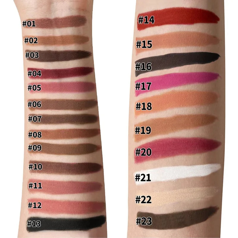 Waterproof Lip Liner Pencil - Matte, Long Lasting, Custom Logo, Vegan Makeup