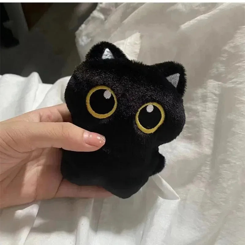Cute Black Cat Plush Toy Doll Small Pendant Cushion for Kids & Gift