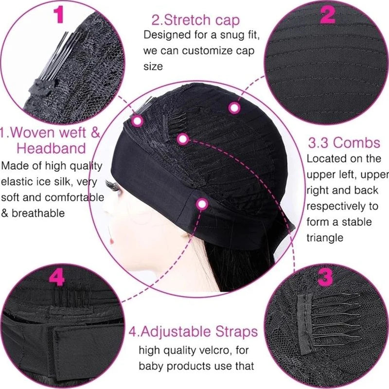 Kinky Curly Human Hair Headband Wig for Black Women 250% Density Glueless Brazilian Remy Jerry Curl