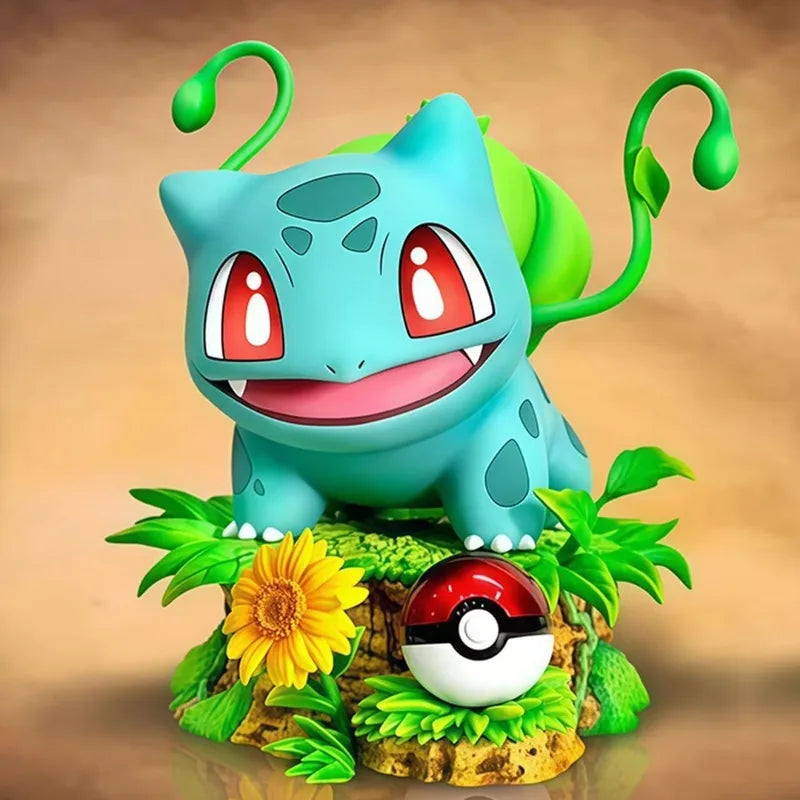Anime Pokemon Bulbasaur PVC Action Figure 10cm Collectible Toy Gift