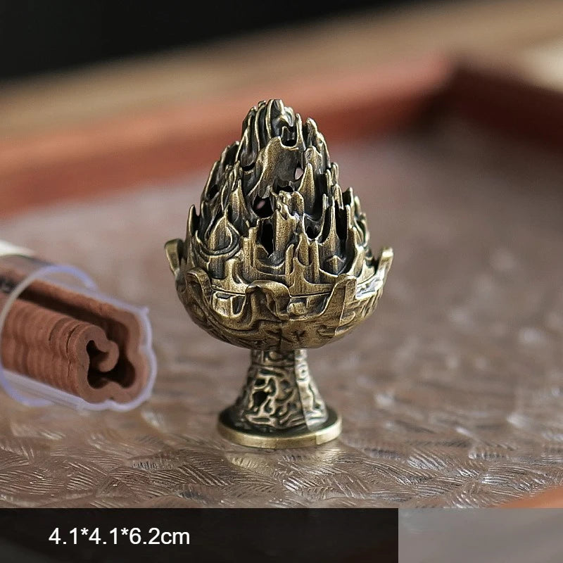 Natural Coil Incense Set - Long-Lasting Aromatherapy with Multiple Scents